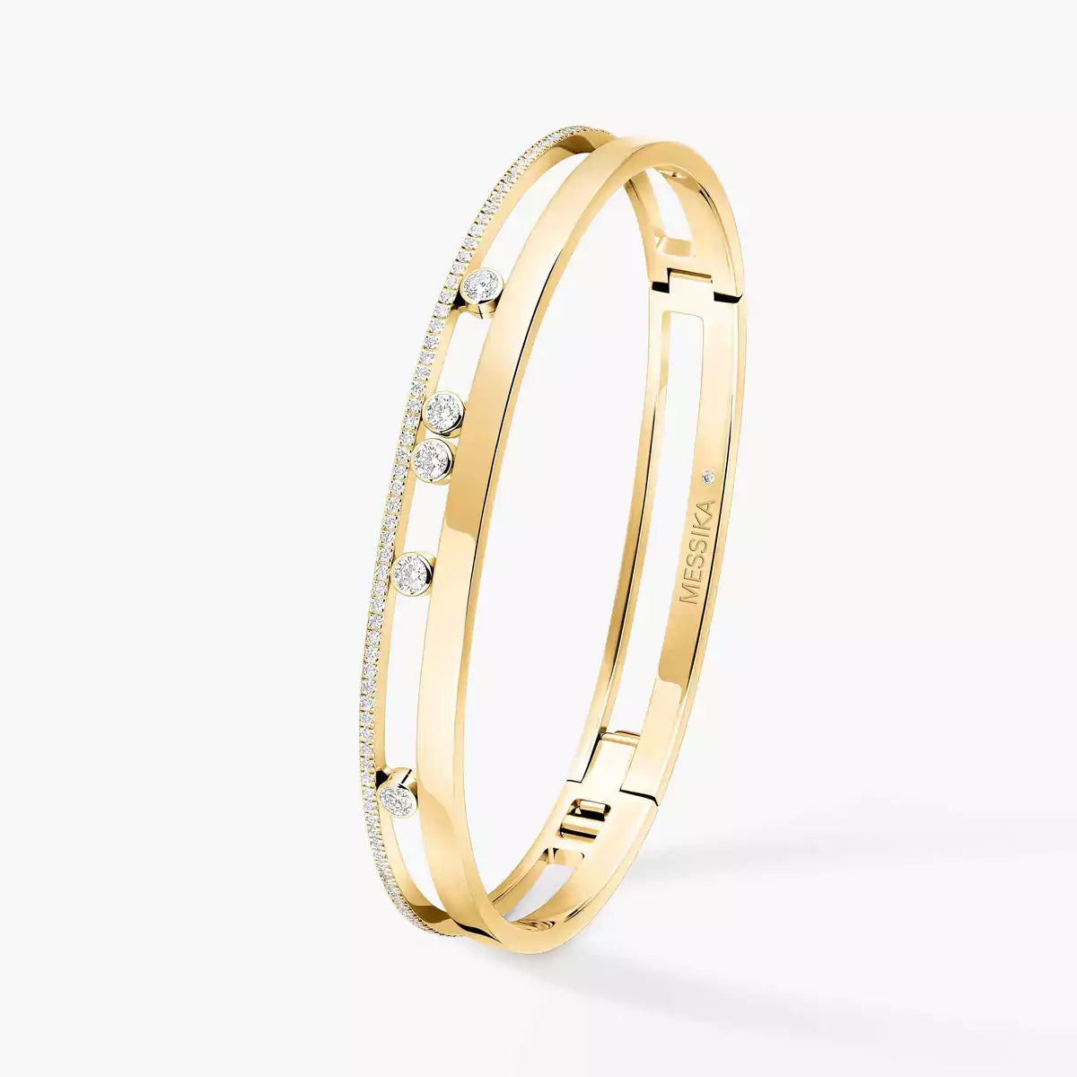 [Dawnora Jewelry]Move Romane Diamond Bangle Bracelet