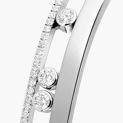 [Dawnora Jewelry]Move Romane Diamond Bangle Bracelet