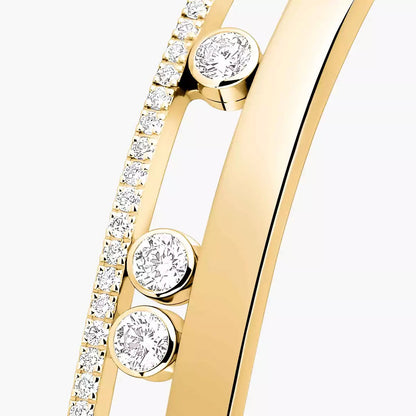 [Dawnora Jewelry]Move Romane Diamond Bangle Bracelet