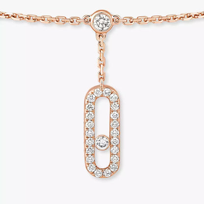 [Dawnora Jewelry] Move Uno pavé ankle bracelet