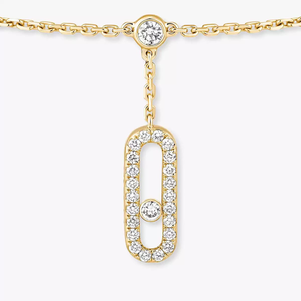 [Dawnora Jewelry] Move Uno pavé ankle bracelet