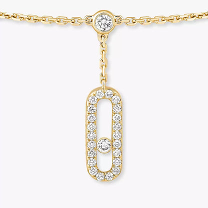 [Dawnora Jewelry] Move Uno pavé ankle bracelet