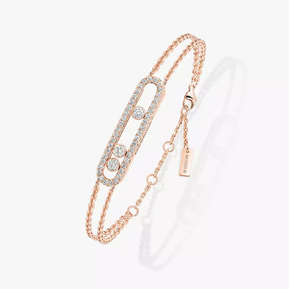 [Dawnora Jewelry] Move Classique pavé bracelet