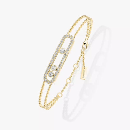 [Dawnora Jewelry] Move Classique pavé bracelet