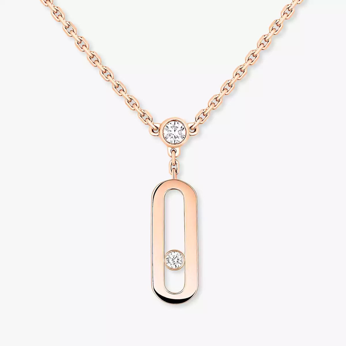 [Dawnora Jewelry] Move Uno Diamond Necklace