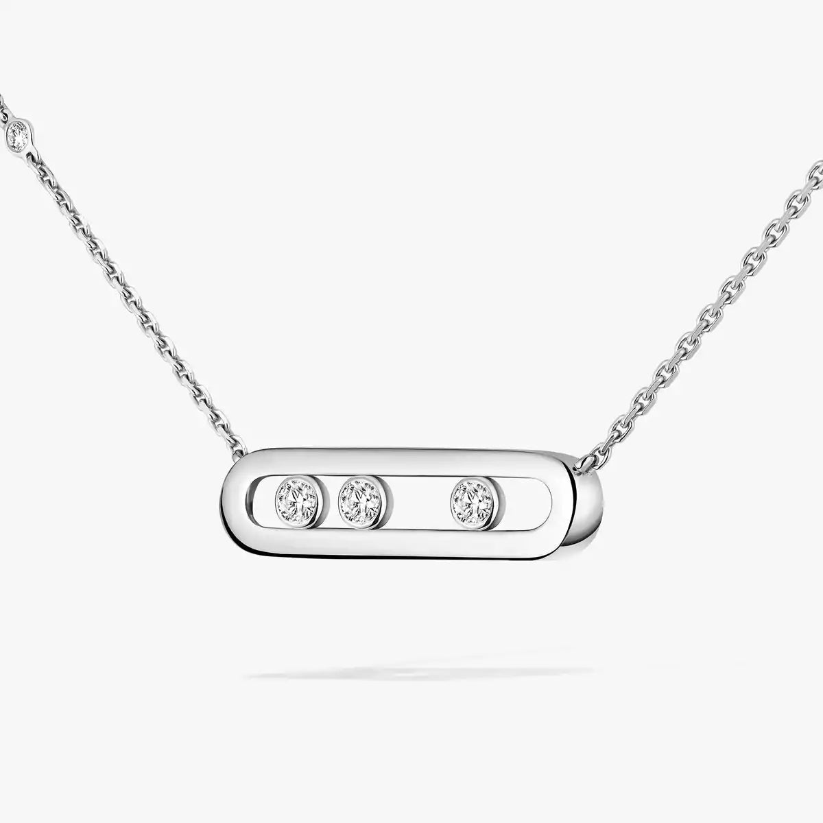 [Dawnora Jewelry] Baby Move Gold Diamond Necklace