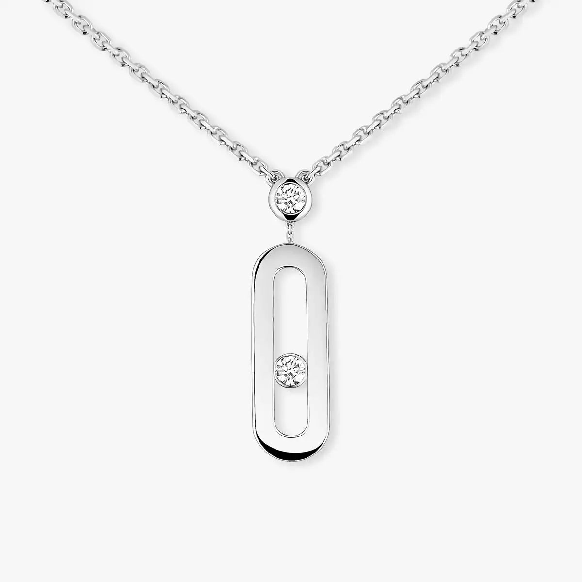 [Dawnora Jewelry] Move Uno Gold Diamond Long Necklace