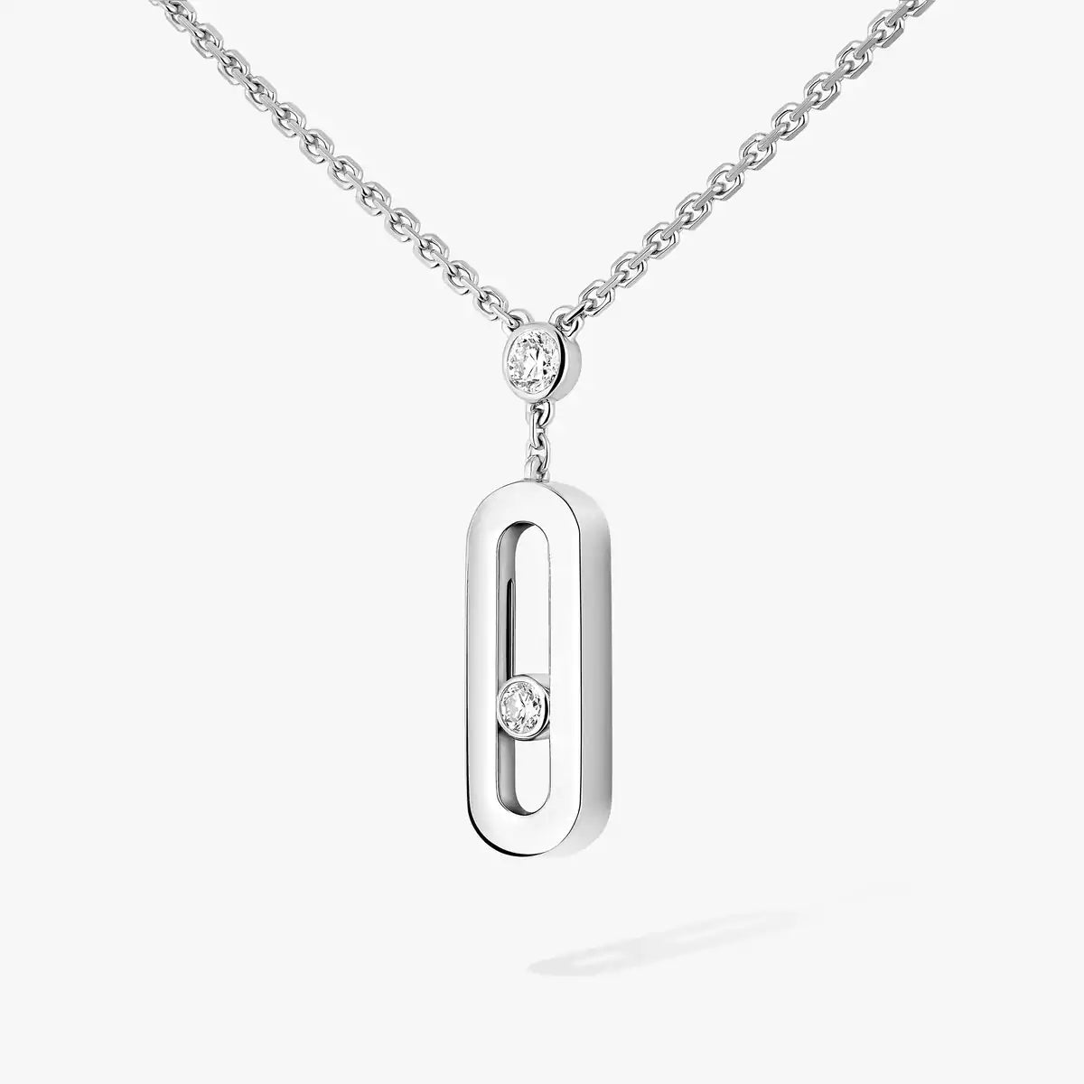 [Dawnora Jewelry] Move Uno Gold Diamond Long Necklace