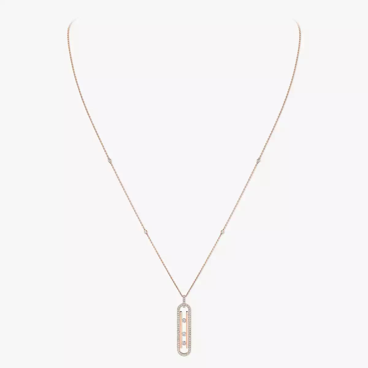 [Dawnora Jewelry]Diamond Necklace Move 10Th