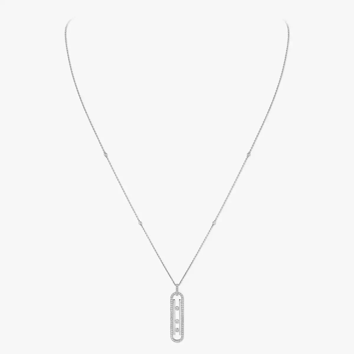 [Dawnora Jewelry]Diamond Necklace Move 10Th