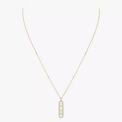 [Dawnora Jewelry]Diamond Necklace Move 10Th