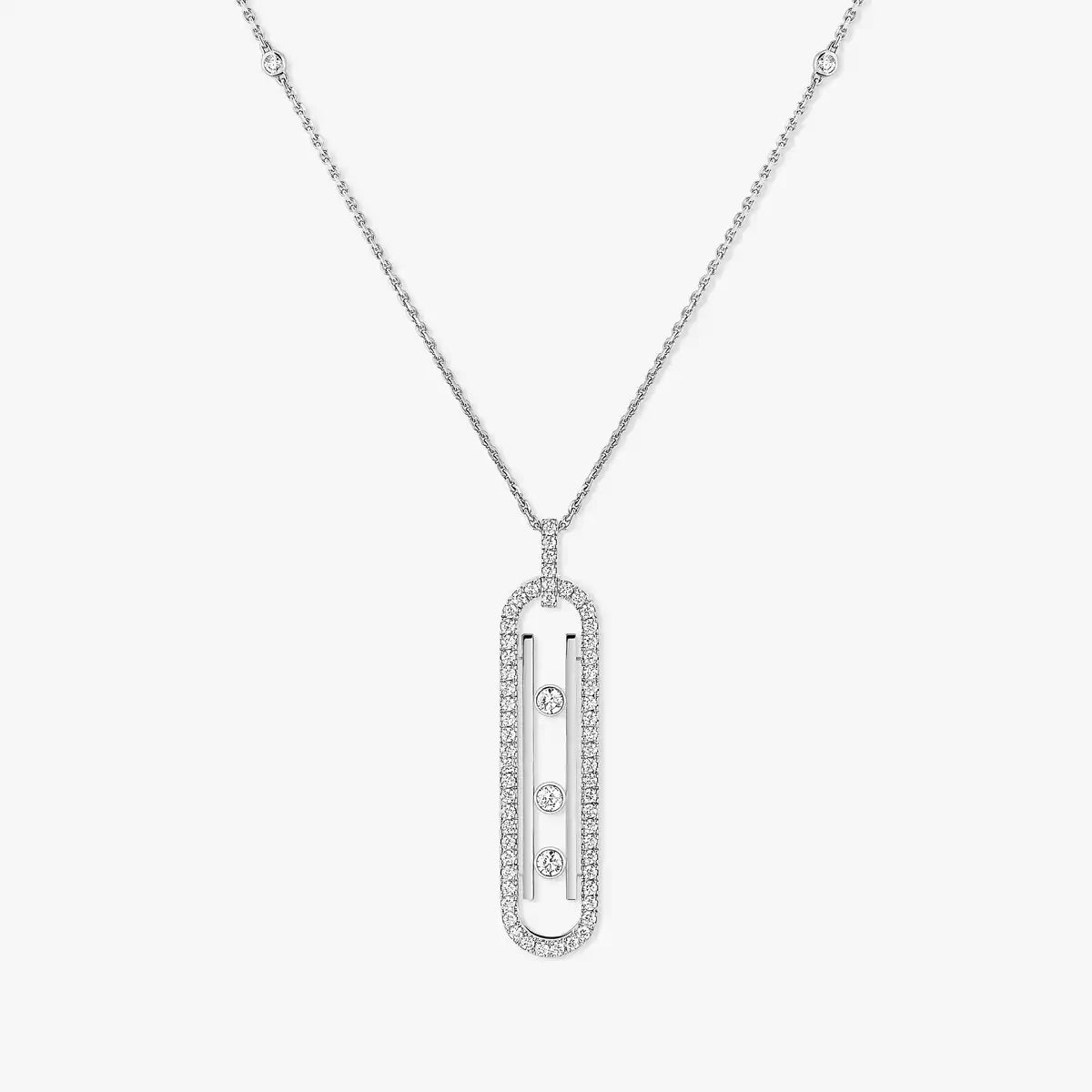 [Dawnora Jewelry]Diamond Necklace Move 10Th