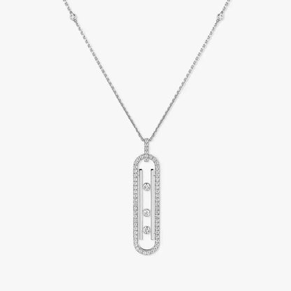 [Dawnora Jewelry]Diamond Necklace Move 10Th