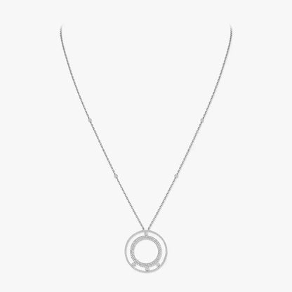 [Dawnora Jewelry]Move Romane Long Pave_-Set Diamond Necklace
