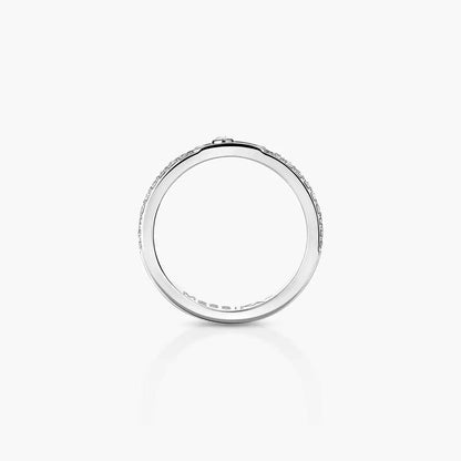 [Dawnora Jewelry]Move Joaillerie Pave_ Diamond Wedding Ring