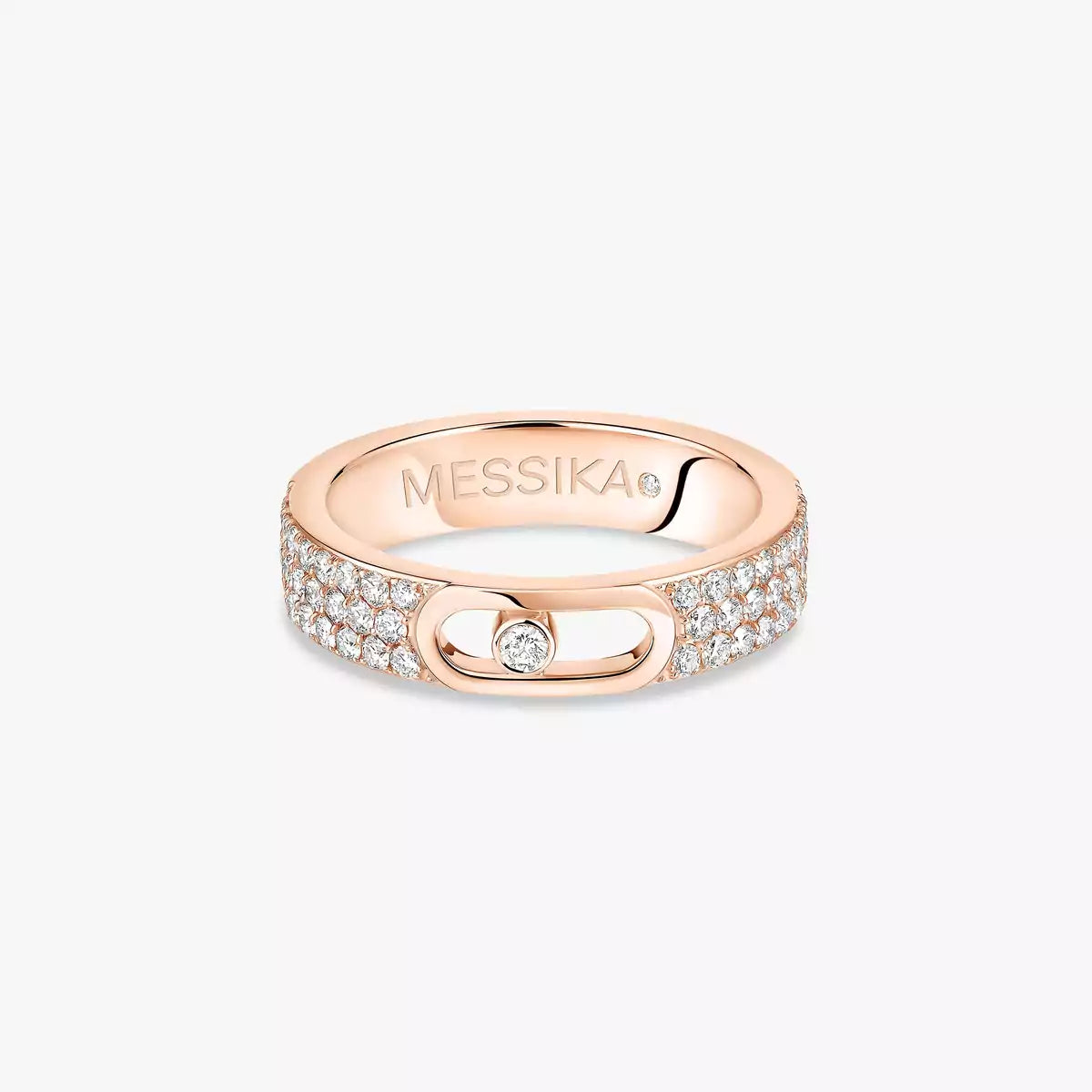 [Dawnora Jewelry]Move Joaillerie Pave_ Diamond Wedding Ring