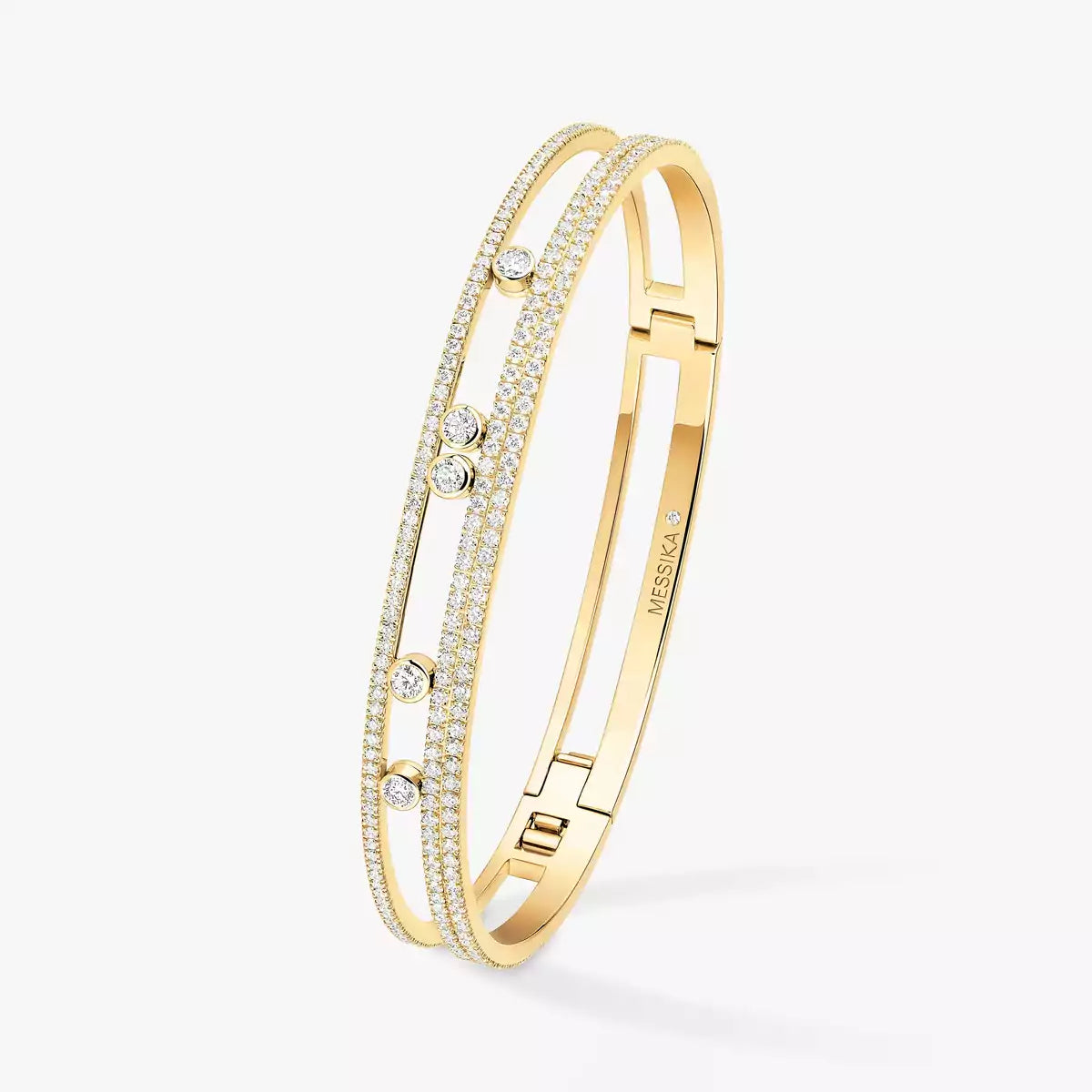 [Dawnora Jewelry]Move Romane pavé bangle