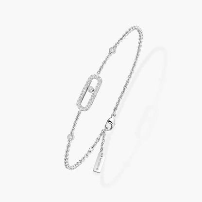 [Dawnora Jewelry]Move Uno Diamond Bracelet
