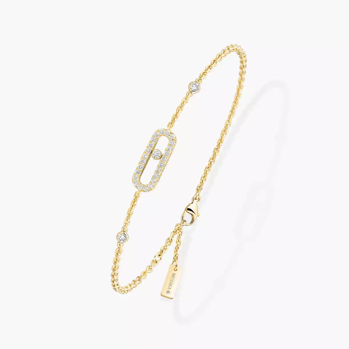 [Dawnora Jewelry]Move Uno Diamond Bracelet