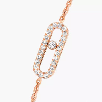 [Dawnora Jewelry]Move Uno Diamond Bracelet