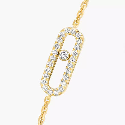 [Dawnora Jewelry]Move Uno Diamond Bracelet
