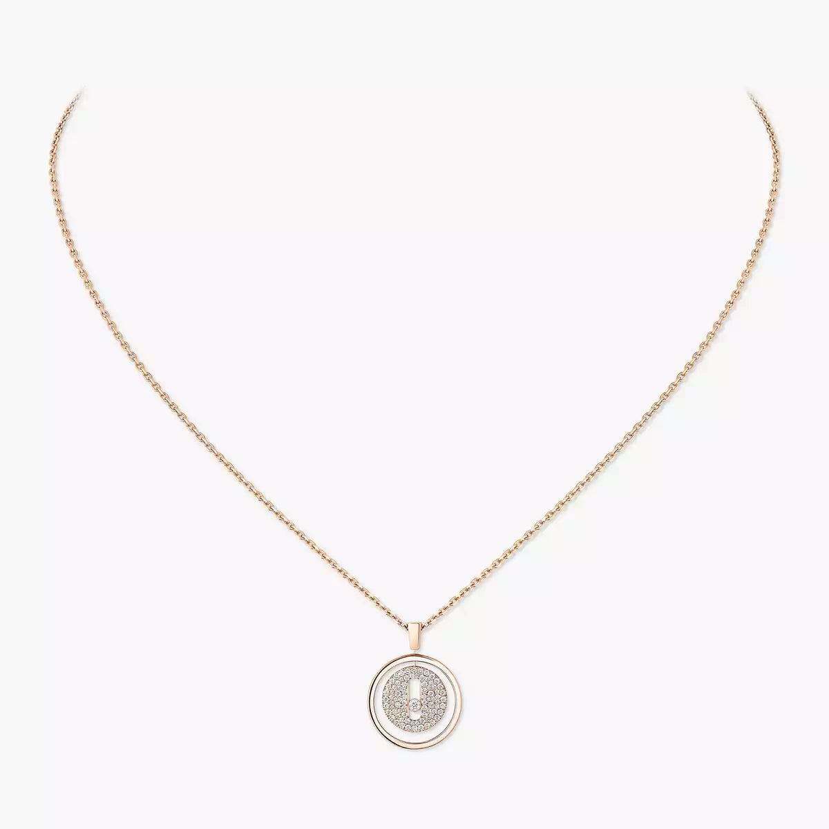 [Dawnora Jewelry] Lucky Move Diamond Necklace