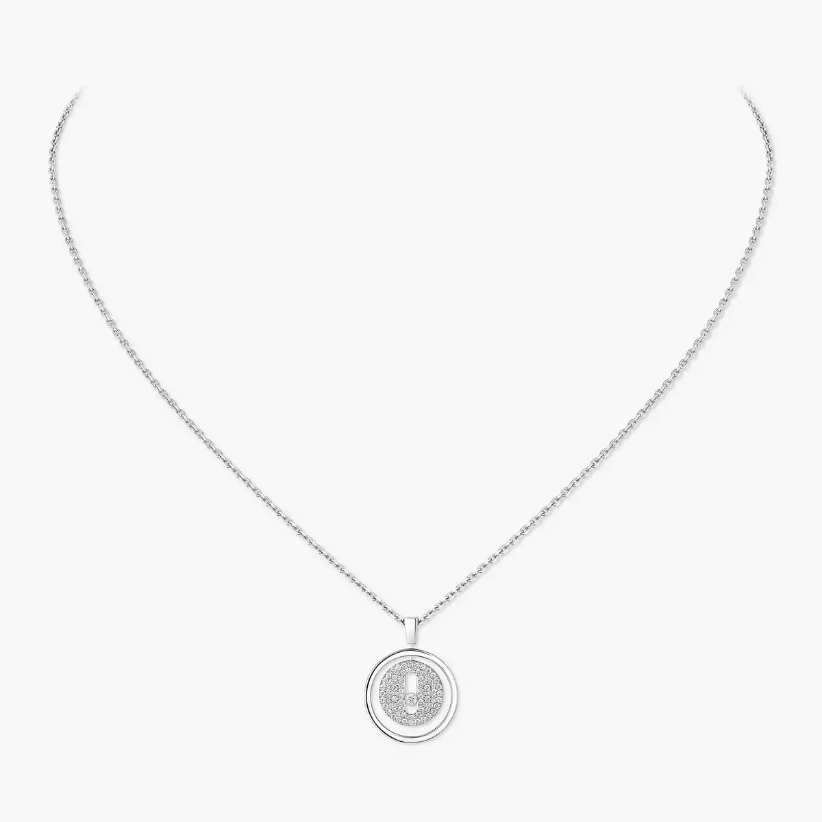 [Dawnora Jewelry] Lucky Move Diamond Necklace