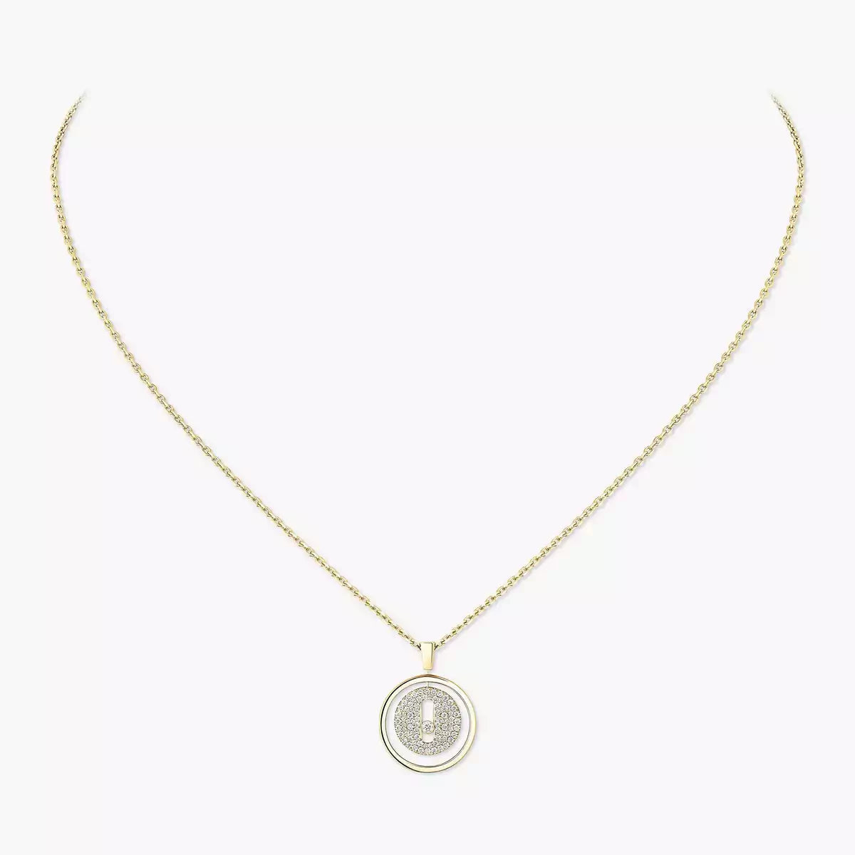[Dawnora Jewelry] Lucky Move Diamond Necklace