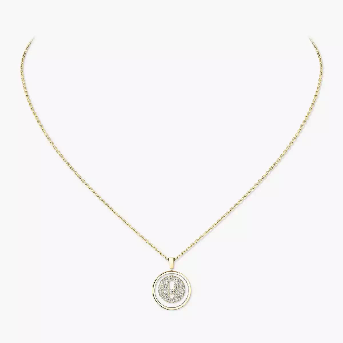 [Dawnora Jewelry] Lucky Move Diamond Necklace
