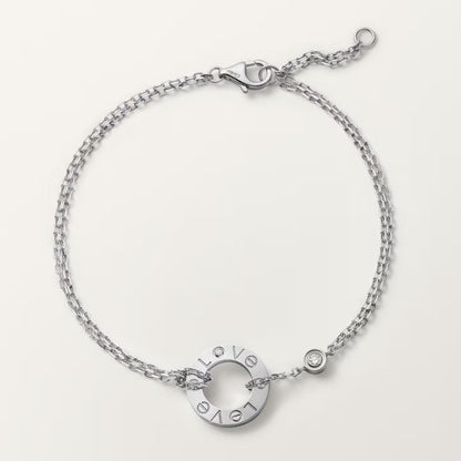 [Dawnora Jewelry]LOVE BRACELET 2 DIAMOND