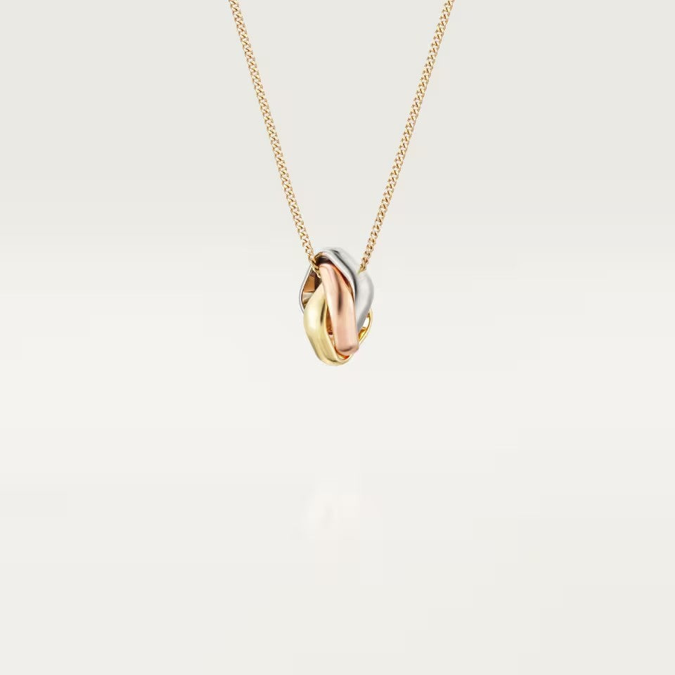 [Dawnora Jewelry]TRINITY CUSHION NECKLACE COLLECTION