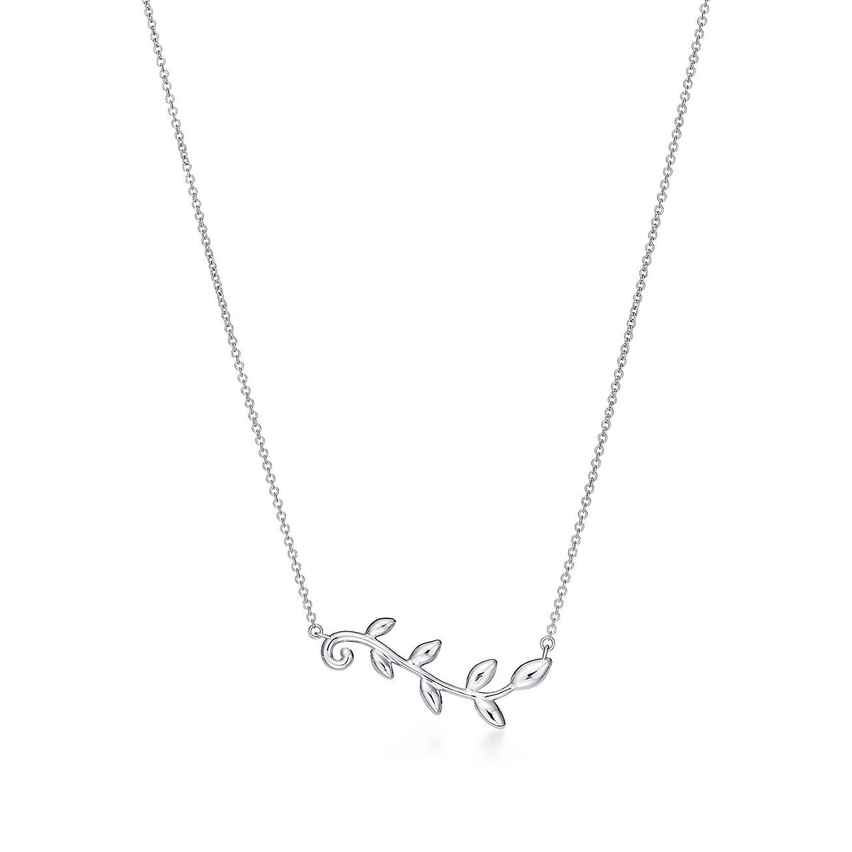 [Dawnora Jewelry]PALOMA PICASSO STERLING SILVER OLIVE BRANCH NECKLACE