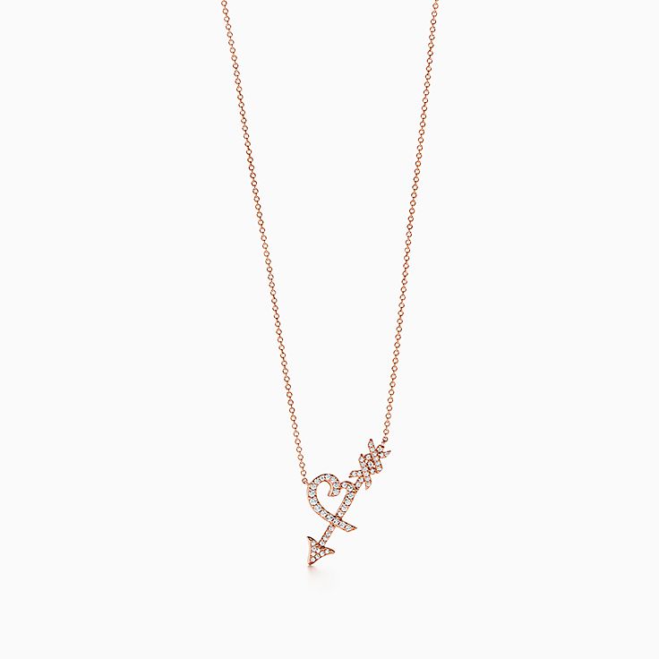 [Dawnora Jewelry]COLGANTE HEART & ARROW NECKLACE