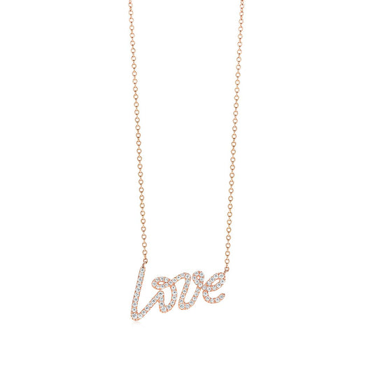 [Dawnora Jewelry]PALOMA S GRAFFITI LOVE NECKLACE DIAMOND
