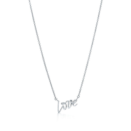 [Dawnora Jewelry]PALOMA S GRAFFITI LOVE NECKLACE