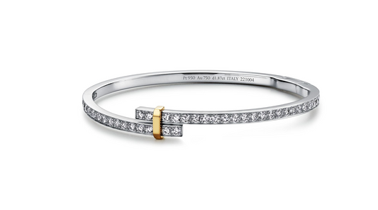 [Dawnora Jewelry]EDGE DIAMOND GOLD SILVER BRACELET