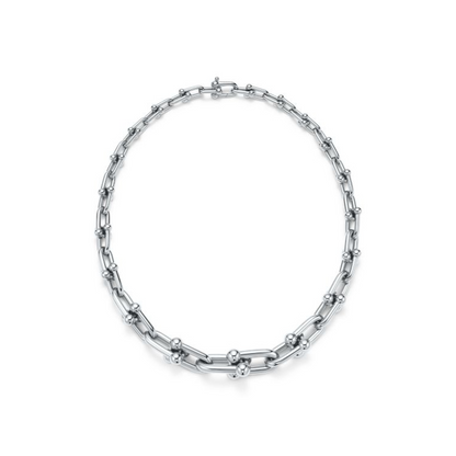 [Dawnora Jewelry]HARDWEAR SILVER CHOKER
