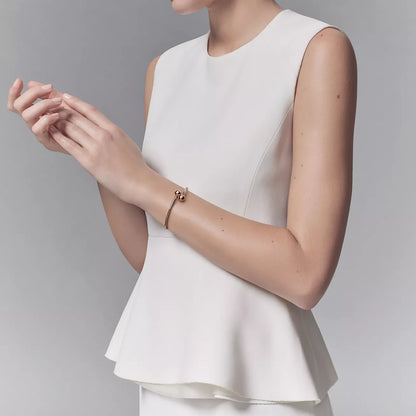 [Dawnora Jewelry]CITY HARDWEAR BALL BYPASS BRACELET