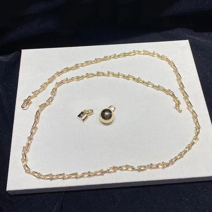 [Dawnora Jewelry]HARDWEAR WRAP NECKLACE