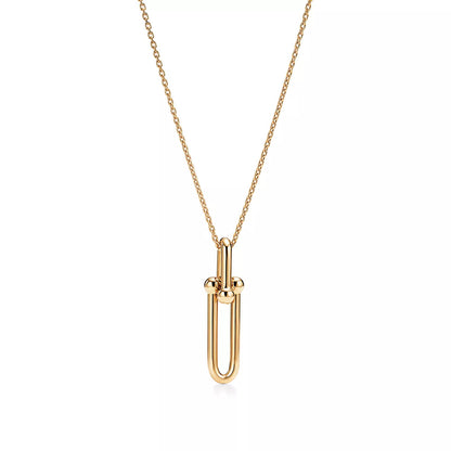 [Dawnora Jewelry]HARDWEAR GOLD DROP PEDANT NECKLACE