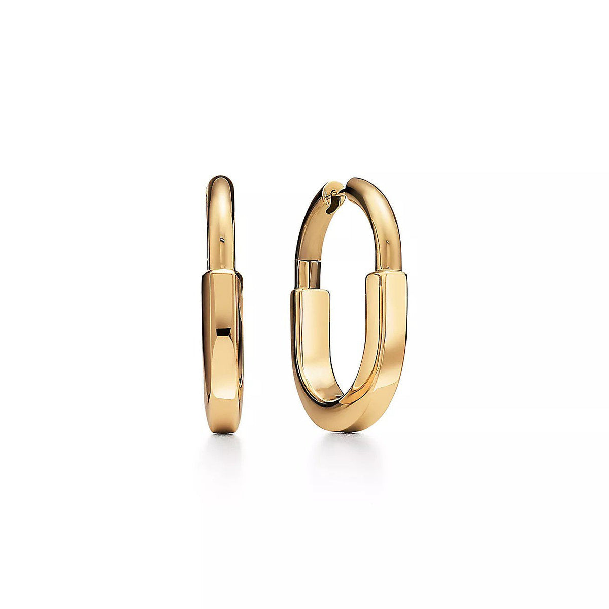 [Dawnora Jewelry]LOCK MEDIUM EARRINGS