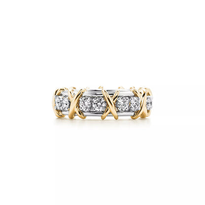 [Dawnora Jewelry]SIXTEEN STONE RING GOLD