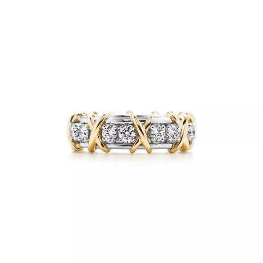 [Dawnora Jewelry]SIXTEEN STONE RING GOLD