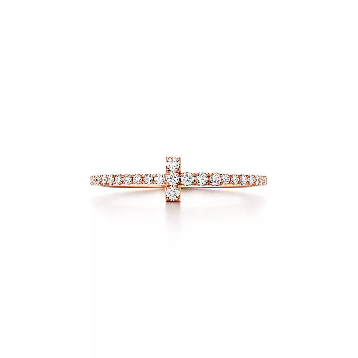 [Dawnora Jewelry]T RING DIAMOND PINK GOLD