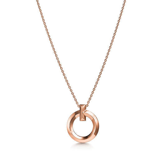 [Dawnora Jewelry]T1 CIRCLE MEDIUM NECKLACE