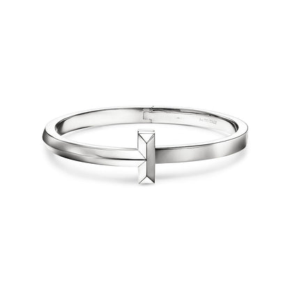 [Dawnora Jewelry]T1 WIDE HINGED BANGLE BRACELET
