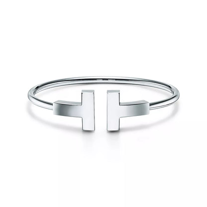 [Dawnora Jewelry]T WIDE WIRE BRACELET