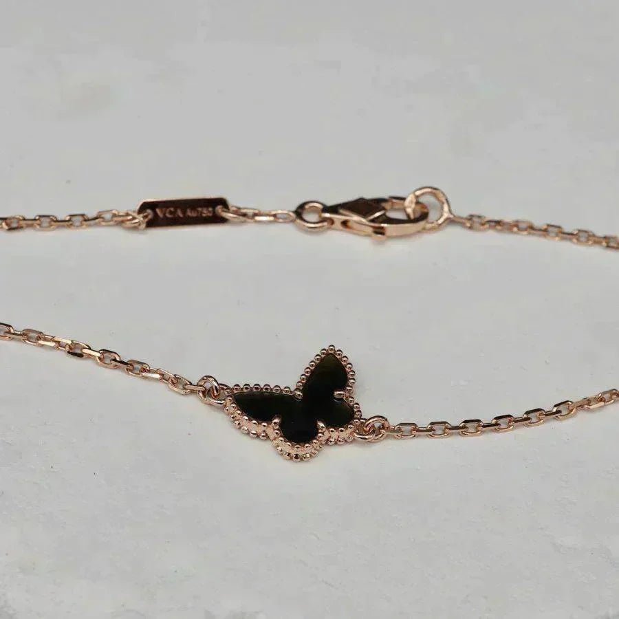 [Dawnora Jewelry]BUTTERFLY ONYX  BUTTERFLY BRACELET