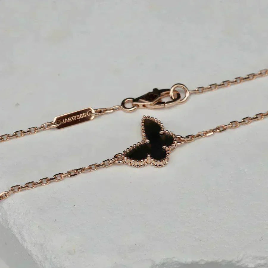 [Dawnora Jewelry]BUTTERFLY ONYX  BUTTERFLY BRACELET