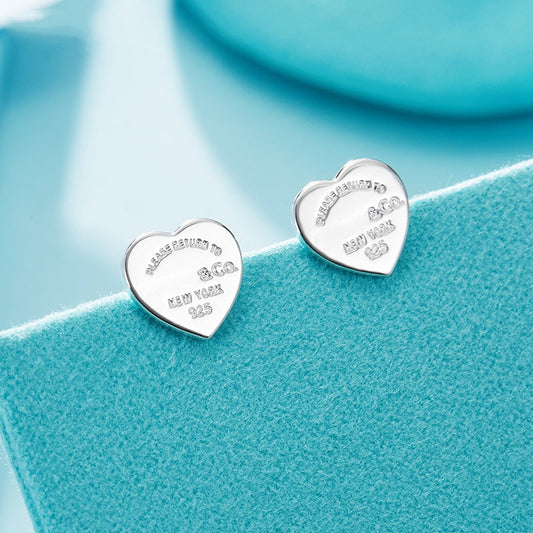 [Dawnora Jewelry]RETURN TO TIF LOVE SILVER EARRINGS